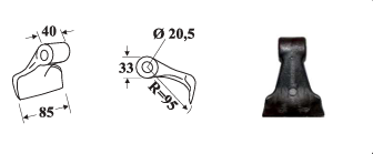 Молоток FP033F20 для мульчера 
